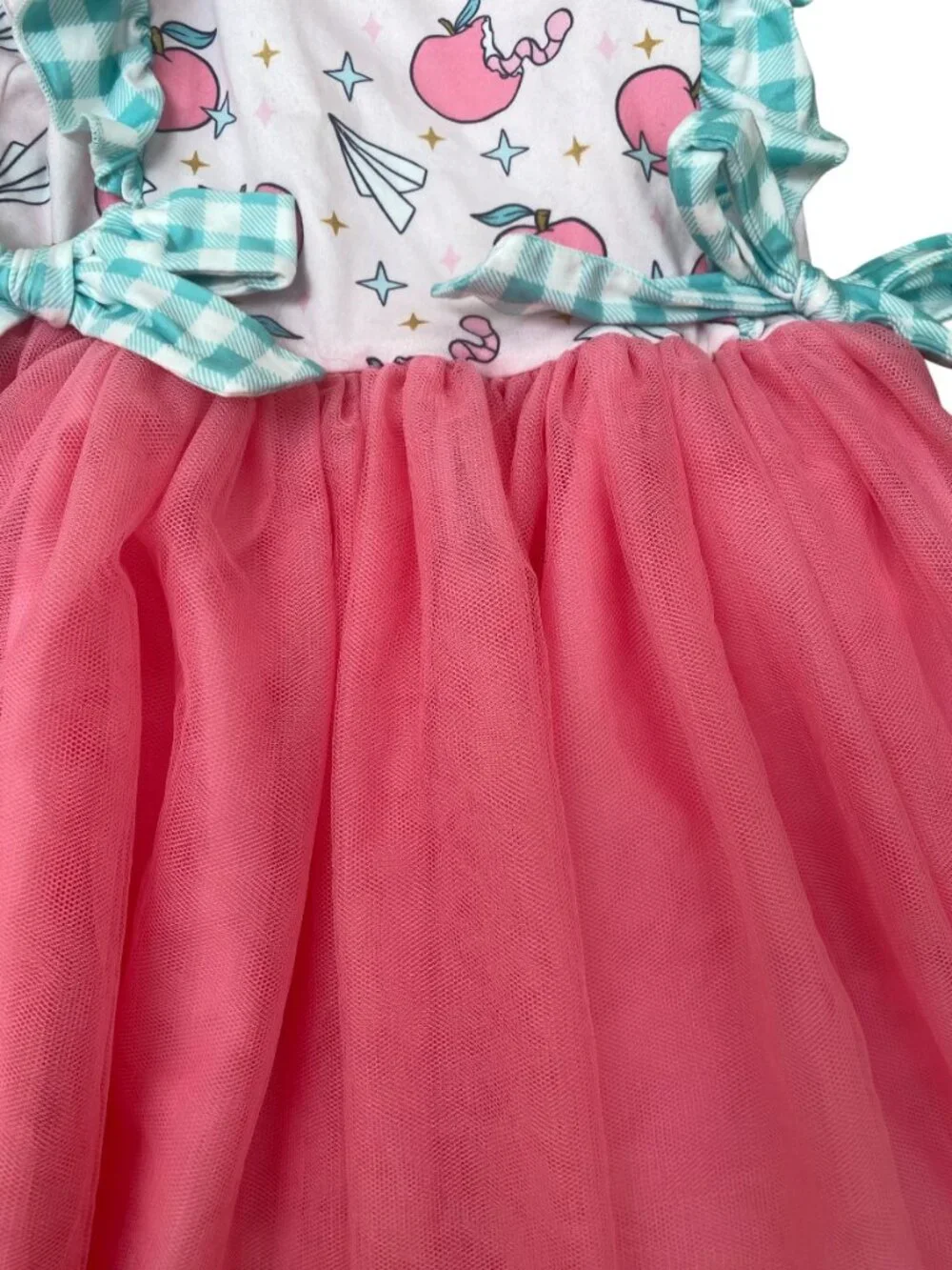 Marie Nicole School Theme Dress w/Tutu Size Medium (3 Year Old Equivalent)